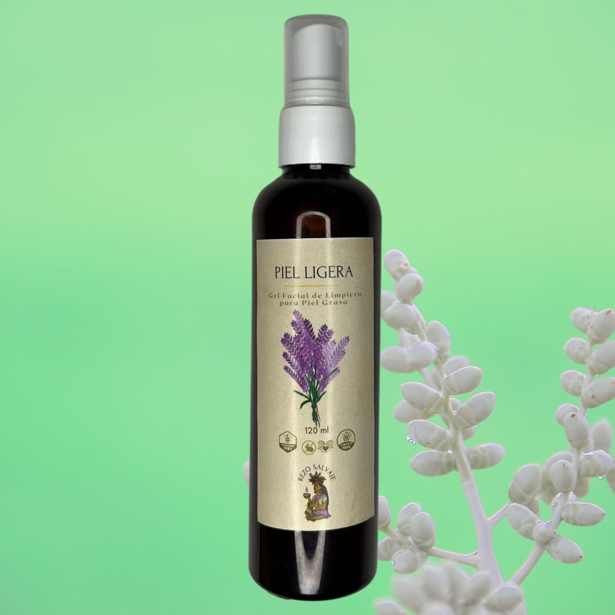 Gel Facial de Limpieza para Piel Grasa - Piel Ligera - 120ml