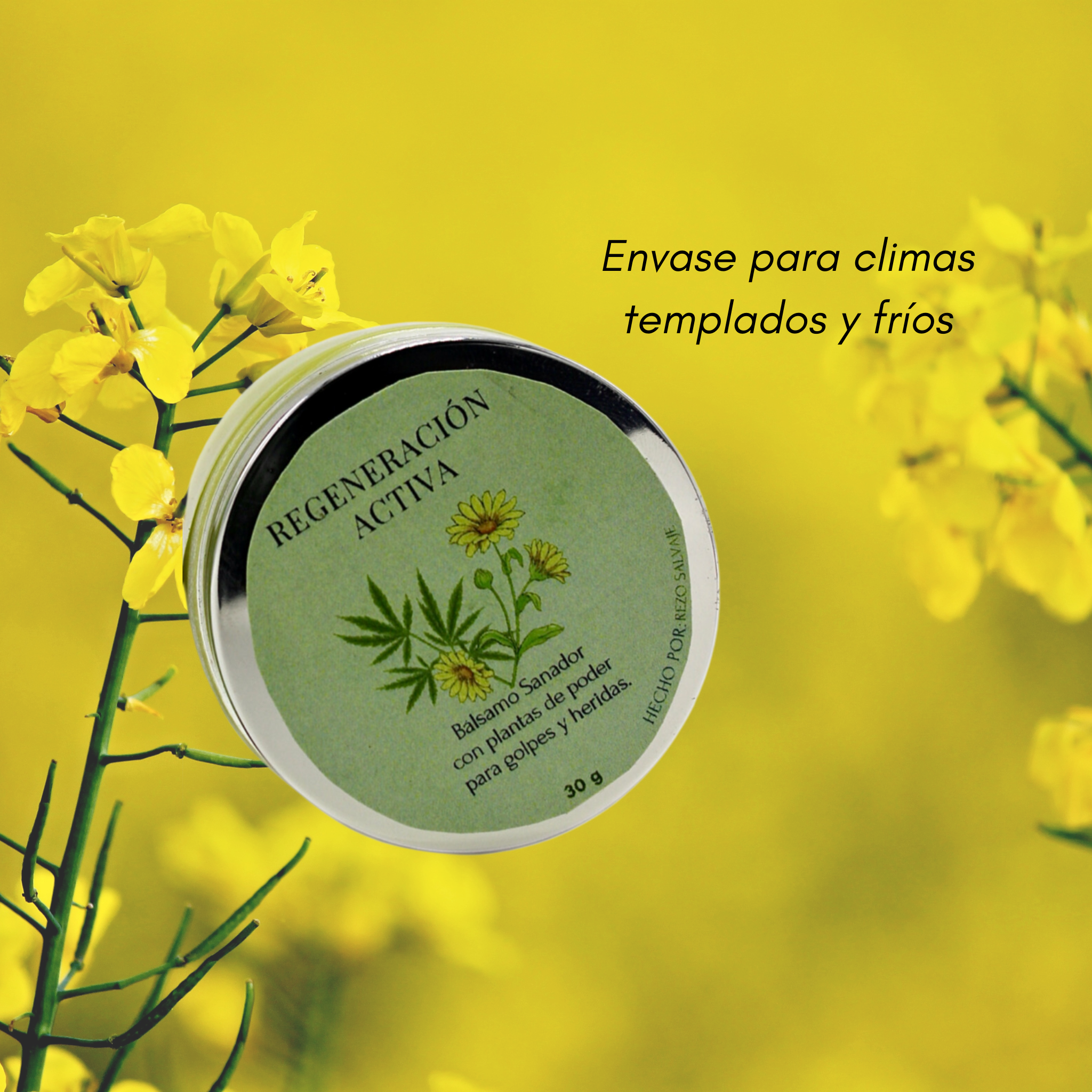 Bálsamo Sanador para golpes y heridas 30gr - Presentación para climas templados y fríos