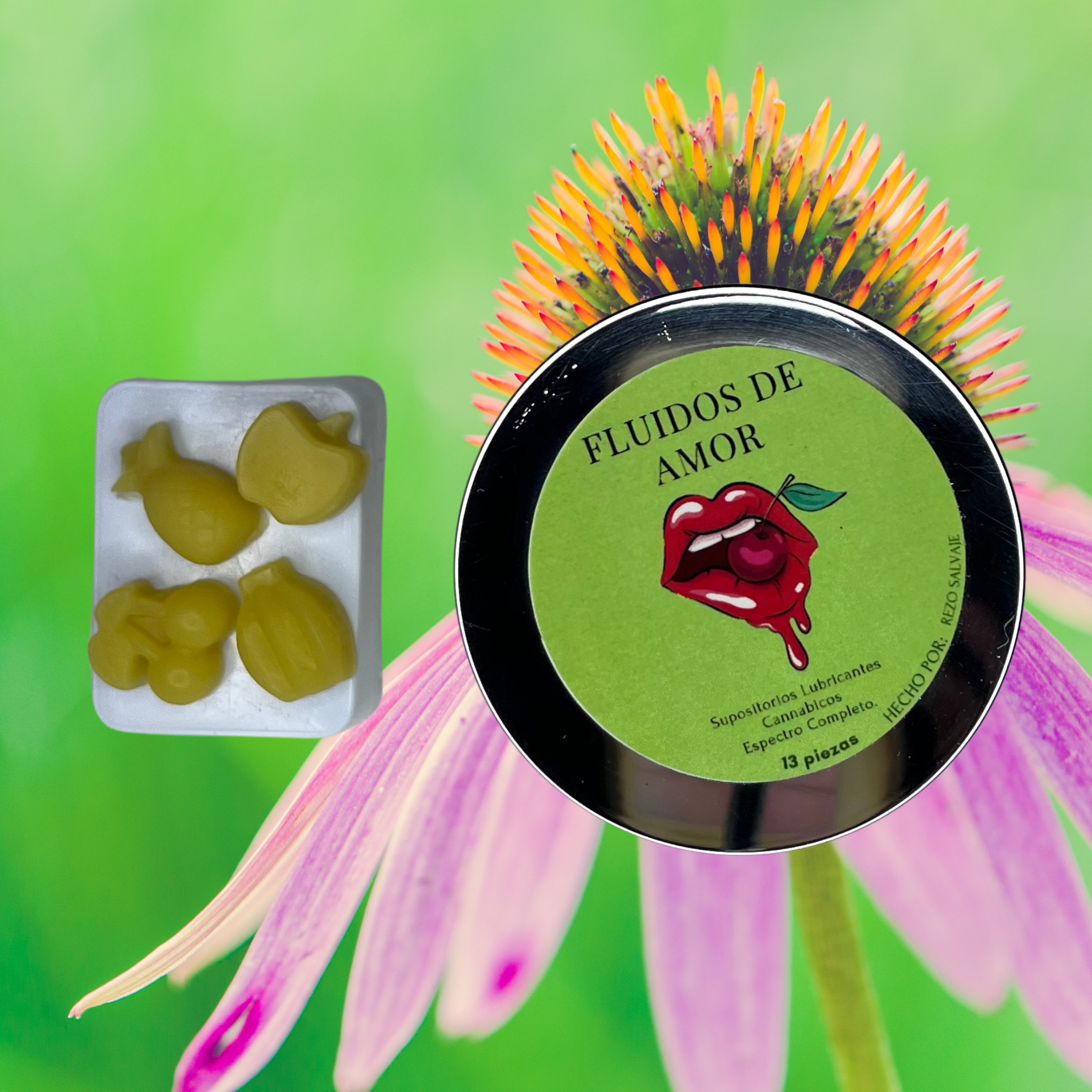 Supositorios Lubricantes  Relajantes y Afrodisíacos - 13pz